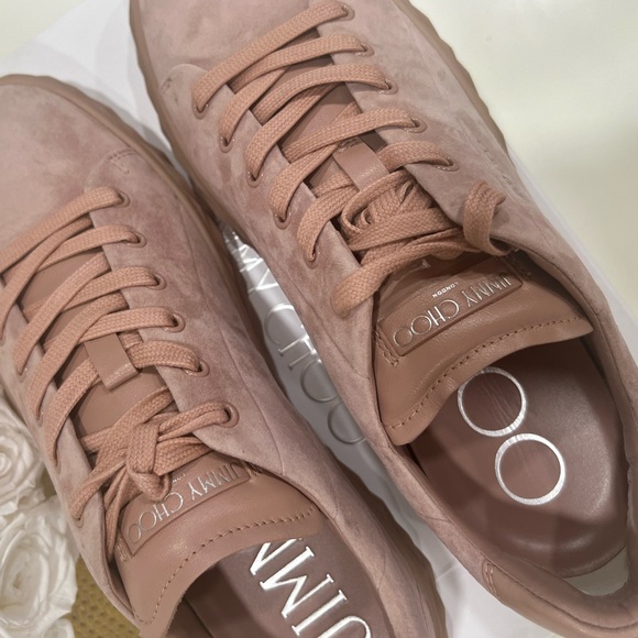 Jimmy Choo Diamond Light Low Top Sneaker - Picture 6 of 10